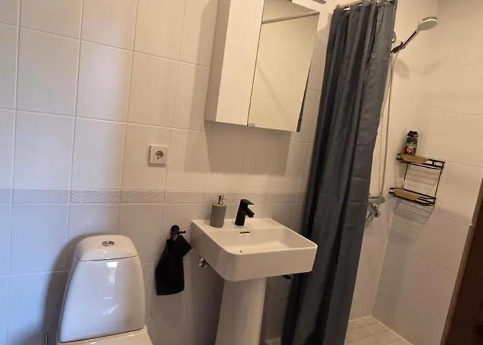 Kesklinn Ja Rand Jalutuskaeigu Kaugusel *